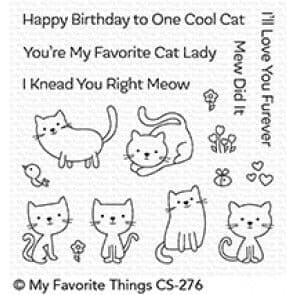 CS-276 ~ Love You Furever ~ CLEAR CLING BACKED STAMPS~ MY FAVORITE THINGS