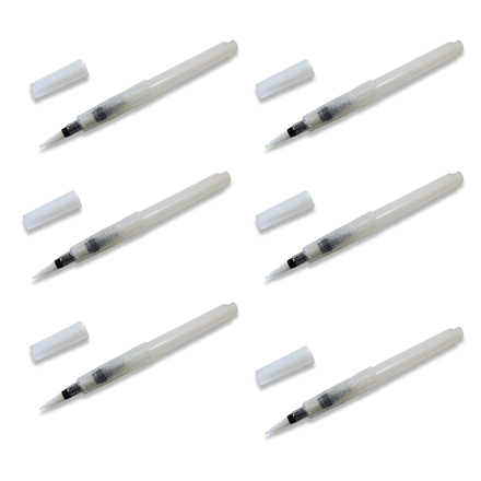 CT21109-6 - Small Waterbrush set of 6 - Craft Too