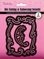 CT22809 ~ FRAME 2 DIE SET ~ Crafts Too Die