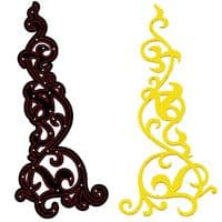 CTDI 7019 ~ SWIRLING DIE ~ Crafts Too Cutting and Embossing Die