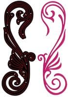 CTDI 7020 ~ ART DECO DIE ~ Crafts Too Cutting and Embossing Die