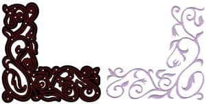 CTDI 7025 ~ VINE CORNER DIE ~ Crafts Too Cutting and Embossing Die