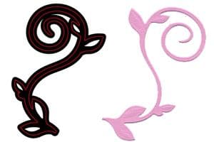 CTDI 7031 ~ DAINTY FLOURISH DIE ~ Crafts Too Cutting and Embossing Die