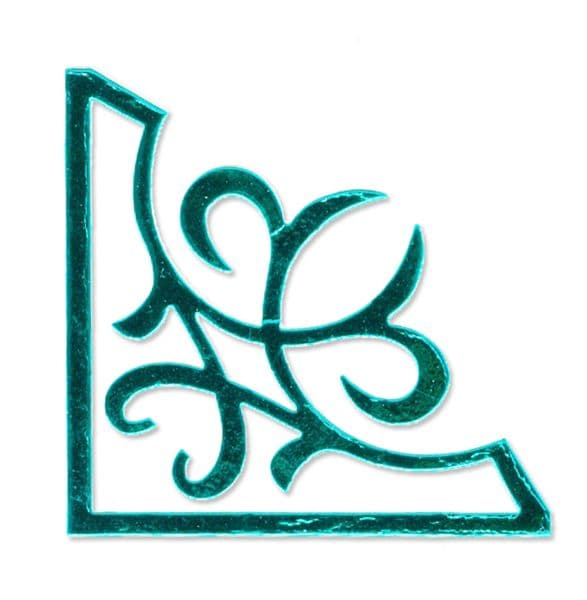 CTDI 7035 ~ FLOURISHING CORNER ~ Crafts Too Cut + Emboss Die