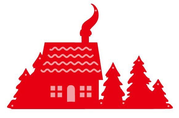 CTDI 7047 ~ WOODLAND COTTAGE ~ Crafts Too Cut + Emboss Die