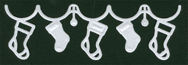 CTDI 7057 ~ STOCKING SURPRISE ~ Crafts Too Cut + Emboss Die