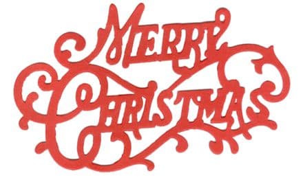 CTDI 7065 ~ MERRY CHRISTMAS~ Crafts Too Cut and Emboss Die