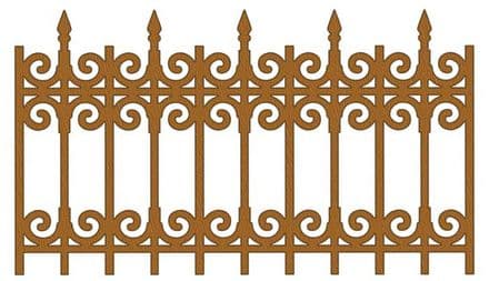 CTDI 7087 ~ FANCY FENCE ~ Crafts Too Cut and Emboss Die