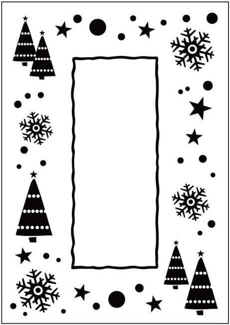 CTFD 3036 ~ LET IT SNOW ~ embossing folder Crafts Too