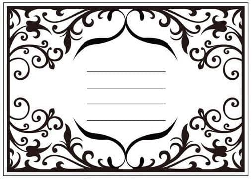 CTFD 3052 ~INVITATION ~ embossing folder CRAFTS TOO