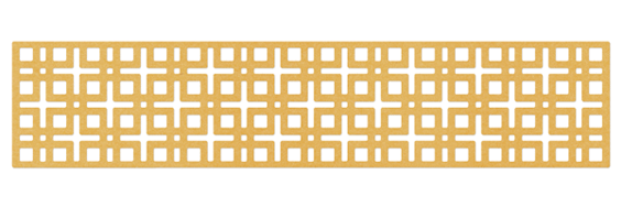 DC0120 ~ LATTICE die ~  LifeStyle cut+emboss die