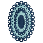 DC0159 NESTING EYELET OVALS LifeStyle dies cut emboss