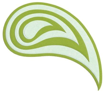 DC0285 ~ NESTING PAISLEY ~ 6 LifeStyle cut+emboss dies