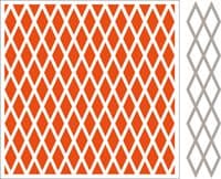 DF3410 ~ DIAMONDS ~ embossing folder & DIE ~ Marianne Design Folder EXTRA