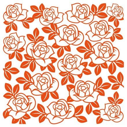 DF3423 ~ ROSES ~ Embossing Folder ~ Marianne Creatables