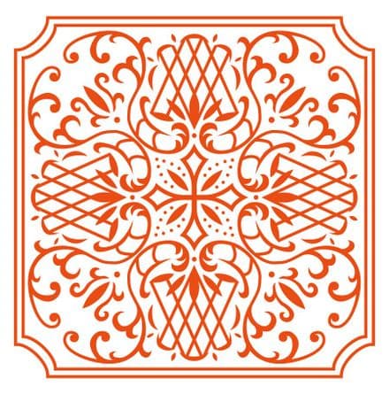 DF3426 ~ ANJA'S SQUARE ~ Embossing Folder ~ Marianne Creatables