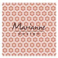 DF3445 ~ Japanese Star ~ 3D design embossing folder ~ Marianne Creatables