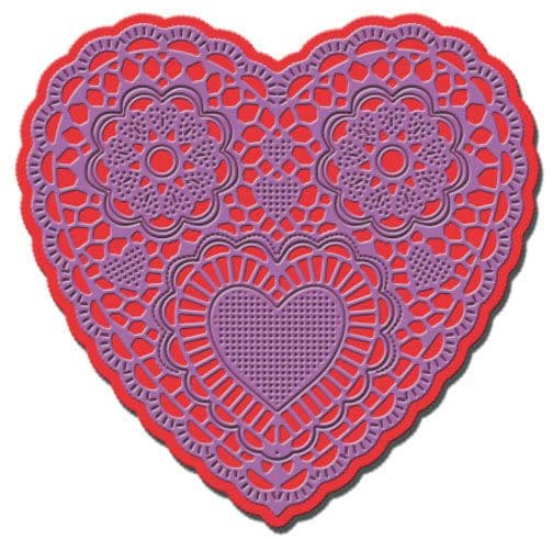 DL110 ~ HEARTLAND AMERICA DOILY ~ Cheery Lynn Designs dies