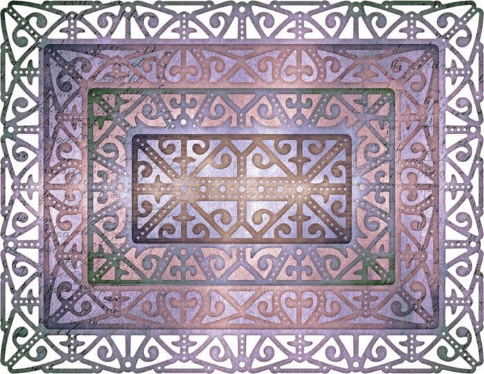 DL294 ~ DEUTSCHLAND ~ A2 BOUTIQUE STACKER FRAME - SET OF 4 DIES ~ Cheery Lynn