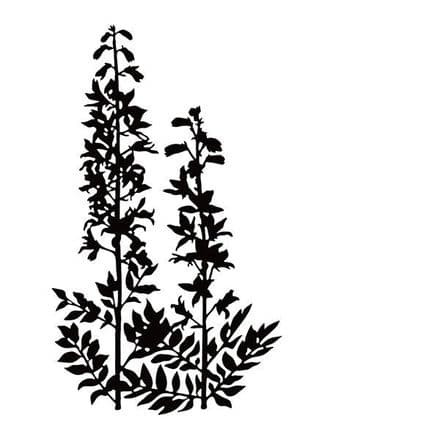 EFC002 ~ CONDOLENCE FLOWER -2 ~ NELLIE SNELLEN EMBOSSING FOLDER