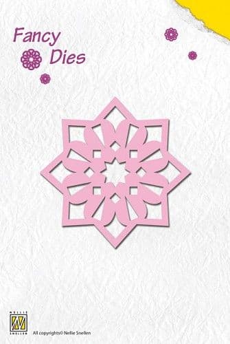 FD008 ~ STAR ~ Nellie Snellen cut + decorate FANCY dies.