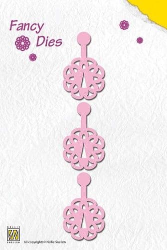FD009 ~ CLICK FLOWER ~ Nellie Snellen cut + decorate FANCY dies.