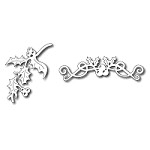 FRA-DIE-09080 ~ JOLLY HOLLY SPRIGS ~ set 2 dies from FRANTIC STAMPER