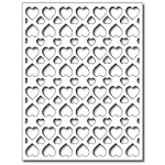 FRA-DIE-09107 ~ HEART FULL PANEL ~ die from FRANTIC STAMPER