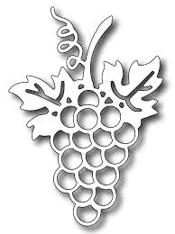 FRA-DIE-09279 ~ GRAPES ~ Die from Frantic Stamper