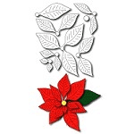 FRA-DIE-09283~ POINSETTIA ~ Die from Frantic Stamper