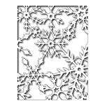 FRA-DIE-09307 ~ REVERSE SNOWFLAKE CARD FRONT ~ die from FRANTIC STAMPER