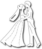 FRA-DIE-09311 ~ WITH THIS KISS COUPLE ~ die from FRANTIC STAMPER