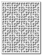 FRA-DIE-09331 ~ ASIAN SCREEN CARD PANEL ~ die from FRANTIC STAMPER