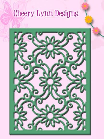 FRM118 ~ DAISY LACE FRAME DIE ~ Cheery Lynn Designs dies