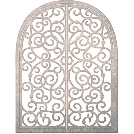 FRM152 ~ WROUGHT IRON WINDOW ~ Cheery Lynn Designs ~ 2 dies