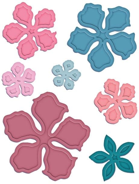 Set De Dies Heartfelt Creations Vintage Floret HCD 727 Pour Scrapbooking - Neuf