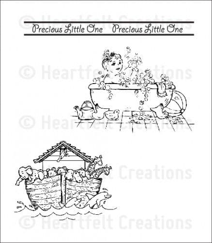 HCPC 3604 ~ PRECIOUS LULLABY PreCut Set ~ Sweet Lullaby Collection ~ Heartfelt Creations