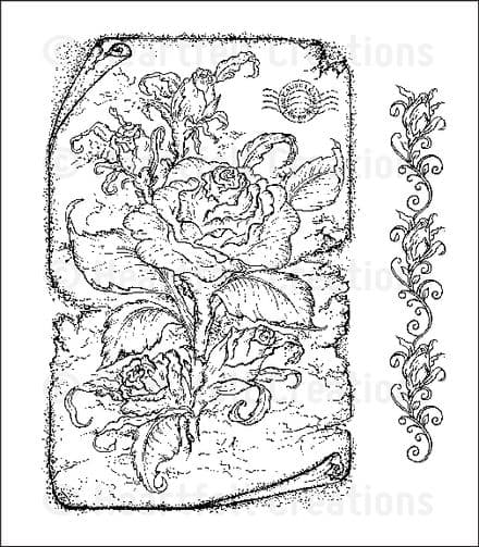 HCPC 3619 ~ CLASSIC ROSE PreCut Set ~ Cut Mat Create Collection ~ Heartfelt Creations