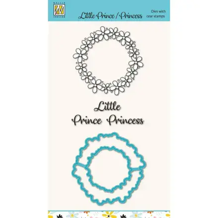 HDCS044 - Little Prince or Princess - Nellie Snellen Dies with Clear Stamps