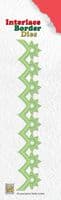 ILD006 ~ CHRISTMAS FLOWERS ~ Nellie Snellen Interlace Border dies.