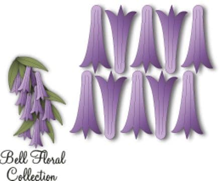 IME-075 ~ BELL FLORAL 3 ~ Dee's Distinctively Dies