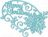 IME-150 ~ Merry Christmas Frame ~ Dee's Distinctively Dies