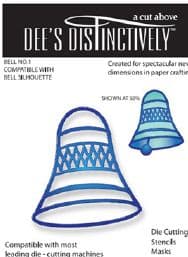 IME016 ~ BELL OVERLAY 1 ~ Dee's Distinctively Dies