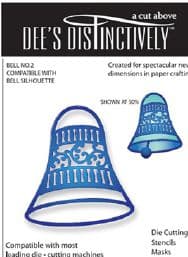 IME017 ~ BELL OVERLAY 2 ~ Dee's Distinctively Dies