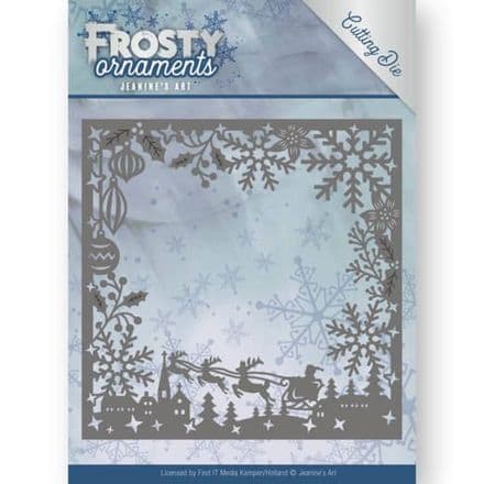 JAD10041 ~ Frosty Frame Die ~ Frosty Ornaments ~ Jeanine's Art