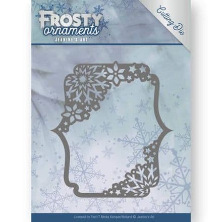 JAD10042 ~ Rectangle Ornament Die ~ Frosty Ornaments ~ Jeanine's Art