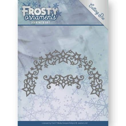 JAD10048 ~ Frosty Wreath Die ~ Frosty Ornaments ~ Jeanine's Art