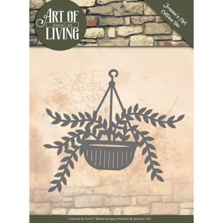 JAD10056 ~ Hanging plant ~ Art of Living ~ Jeanine's Art