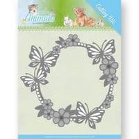 JAD10068 ~ Butterflies allaround ~ Young Animals ~ Jeanine's Art