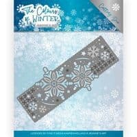 JAD10110 ~ The Colour of Winter Die - Winter Border ~ Jeanine's Art
